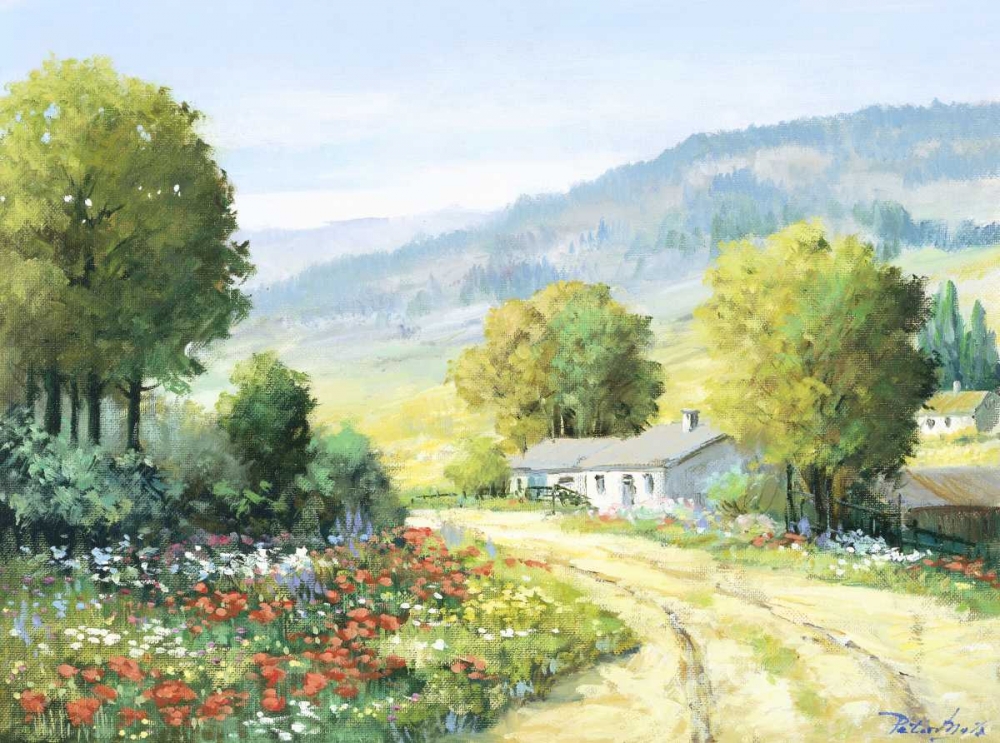 Landscape field art print by Peter Motz for $57.95 CAD