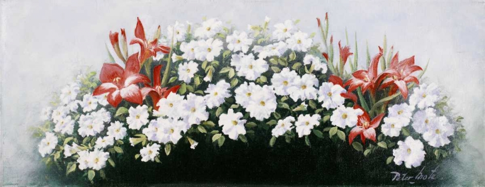 Flowers bouqet art print by Peter Motz for $57.95 CAD