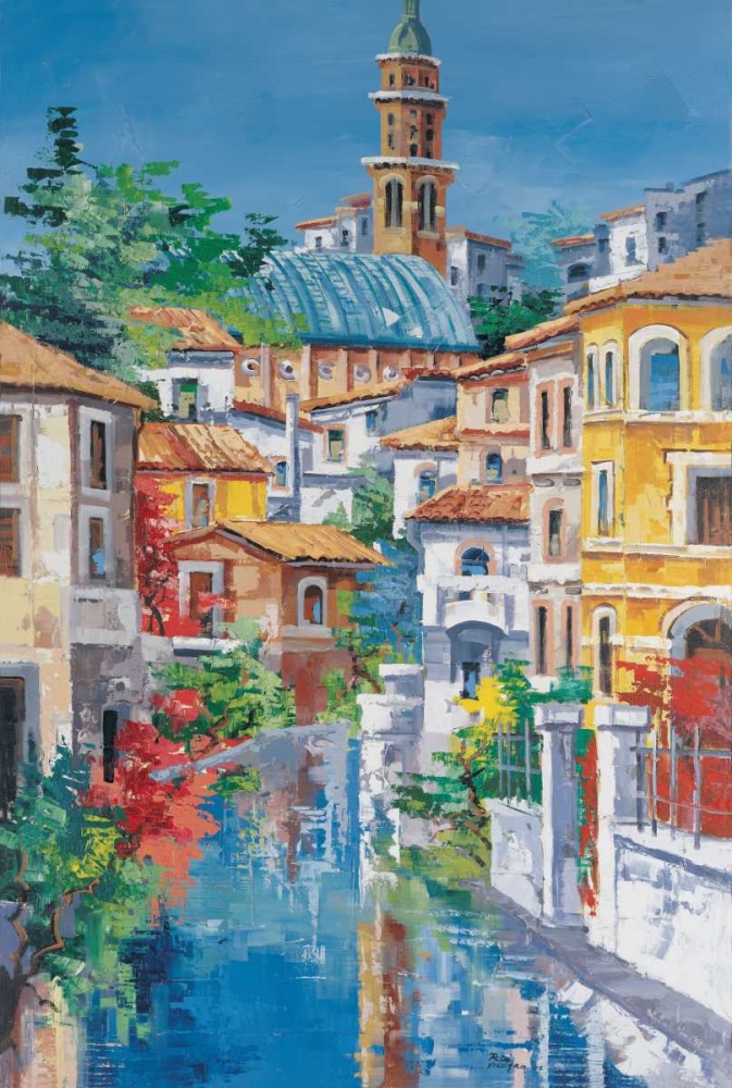 Riflessi sul fiume art print by Roberto di Viccaro for $57.95 CAD