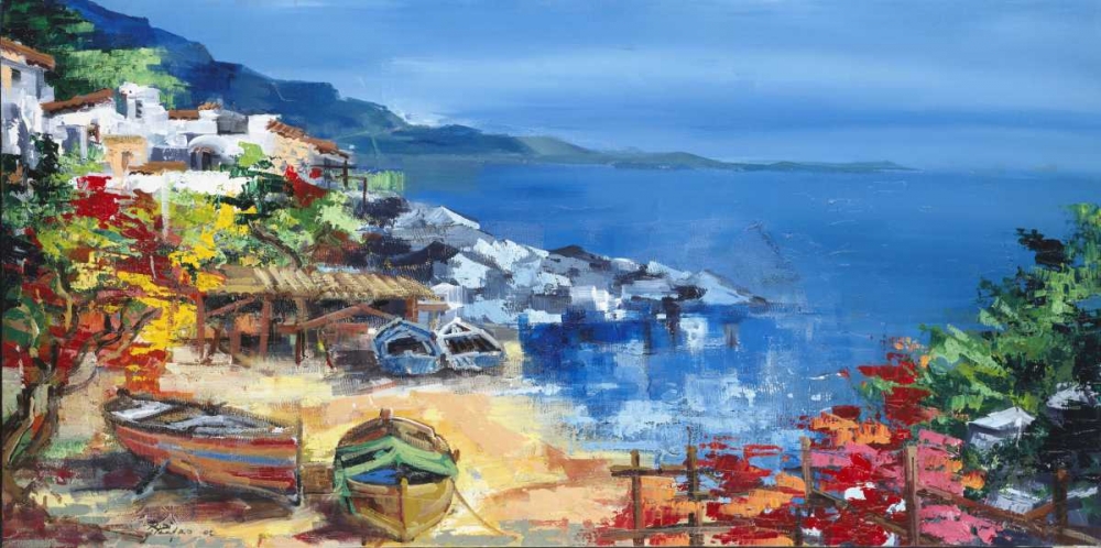 Barche a riva art print by Roberto di Viccaro for $57.95 CAD
