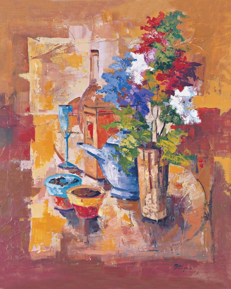 Composizione con fiori art print by Roberto di Viccaro for $57.95 CAD