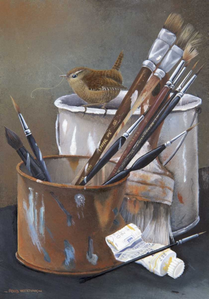Paint material art print by Ruud Weenink for $57.95 CAD