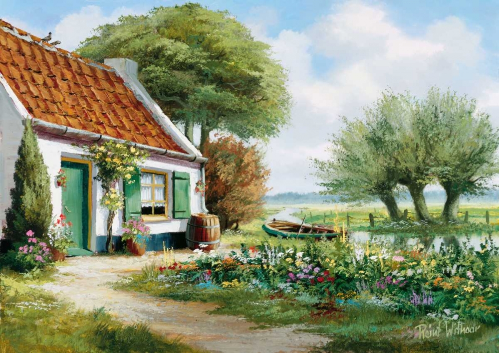A peaceful place art print by Reint Withaar for $57.95 CAD