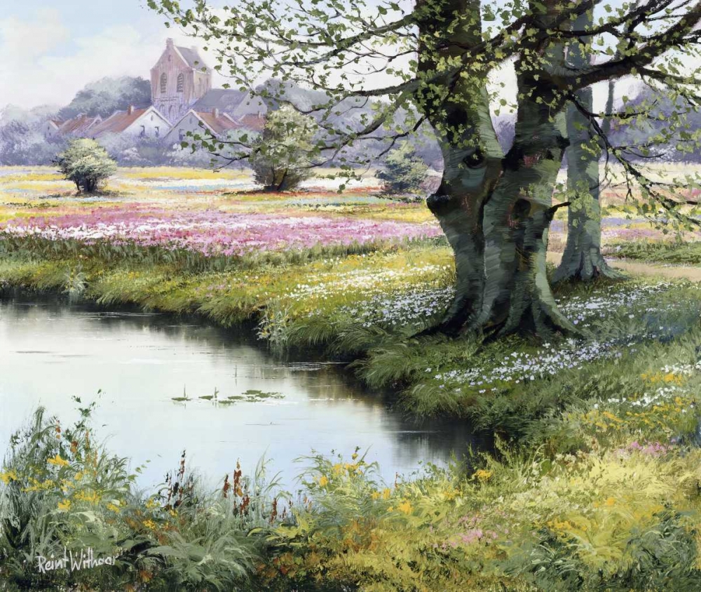 The village art print by Reint Withaar for $57.95 CAD