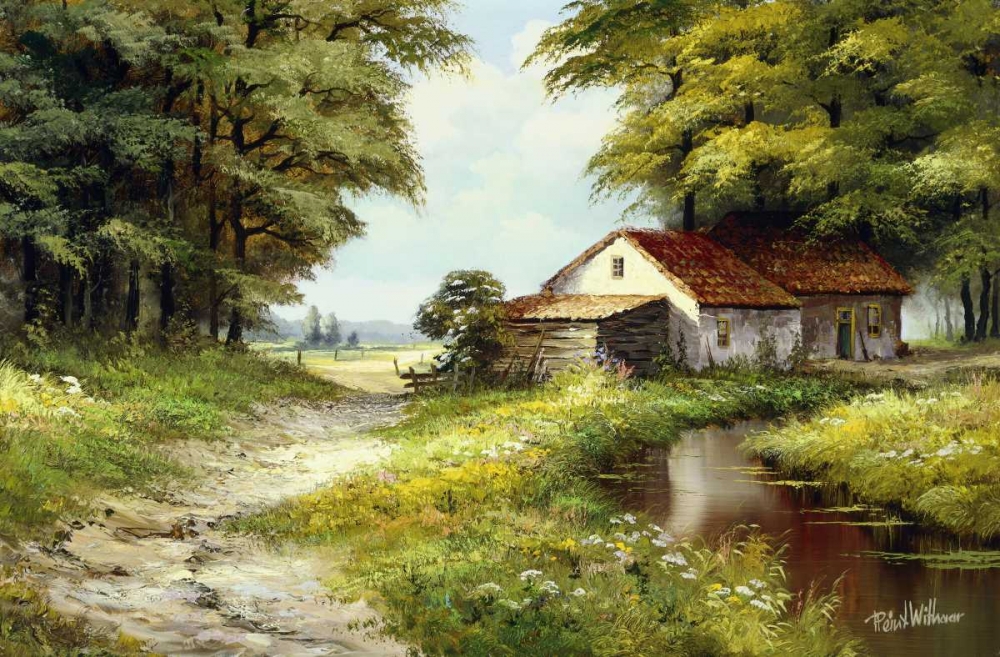 Waterreflections art print by Reint Withaar for $57.95 CAD