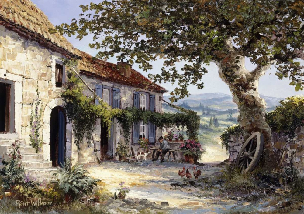 French farm art print by Reint Withaar for $57.95 CAD