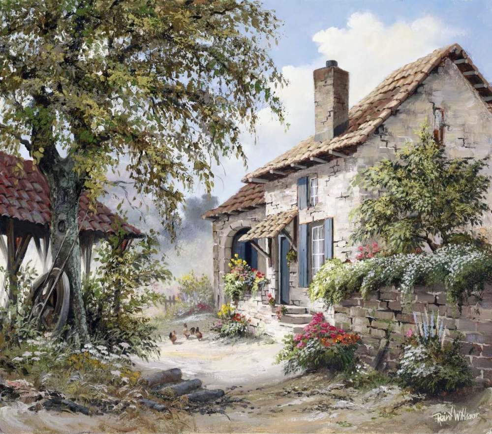 Grandpas house art print by Reint Withaar for $57.95 CAD