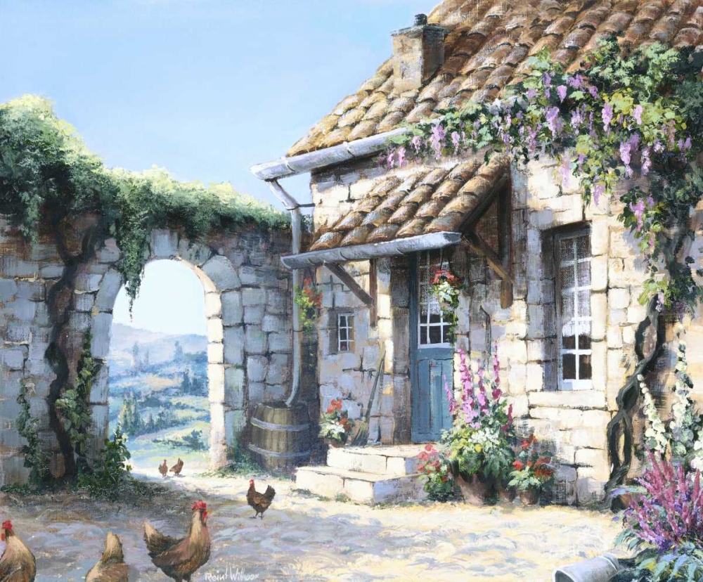 Innercourt art print by Reint Withaar for $57.95 CAD