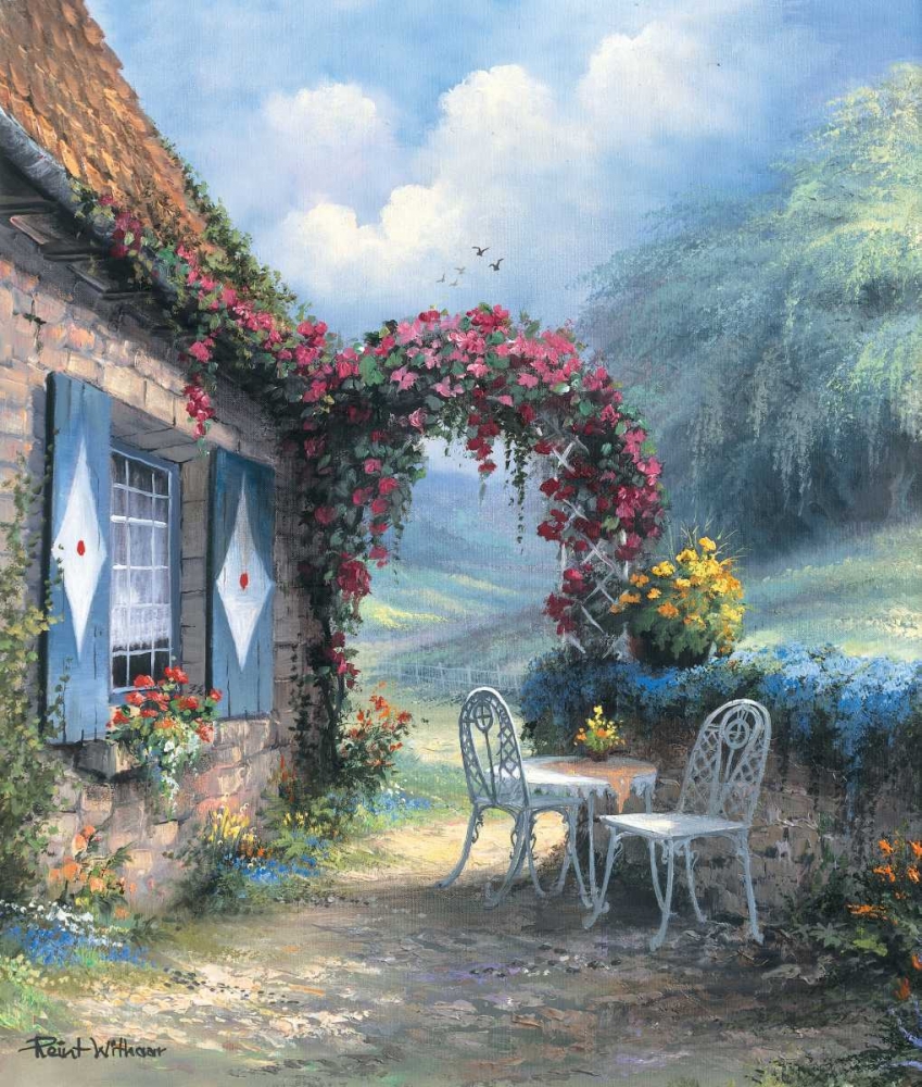 Backgarden I art print by Reint Withaar for $57.95 CAD
