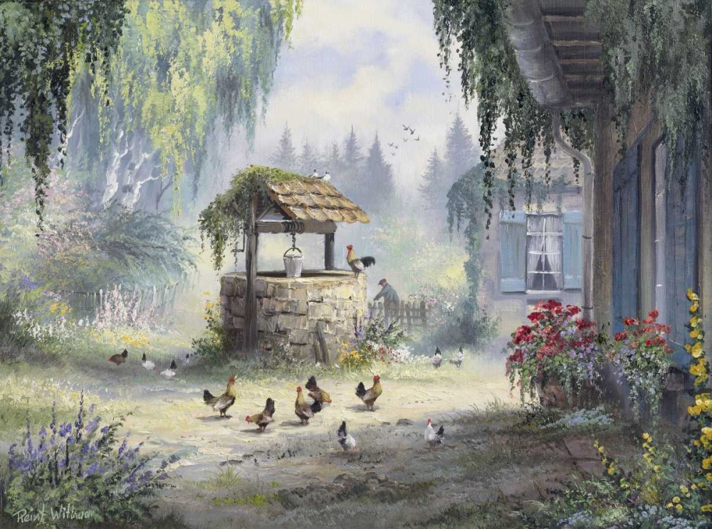 The well art print by Reint Withaar for $57.95 CAD