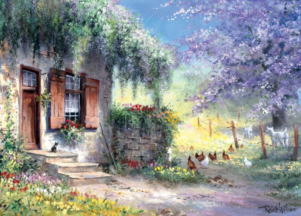 Unexpected visitors art print by Reint Withaar for $57.95 CAD