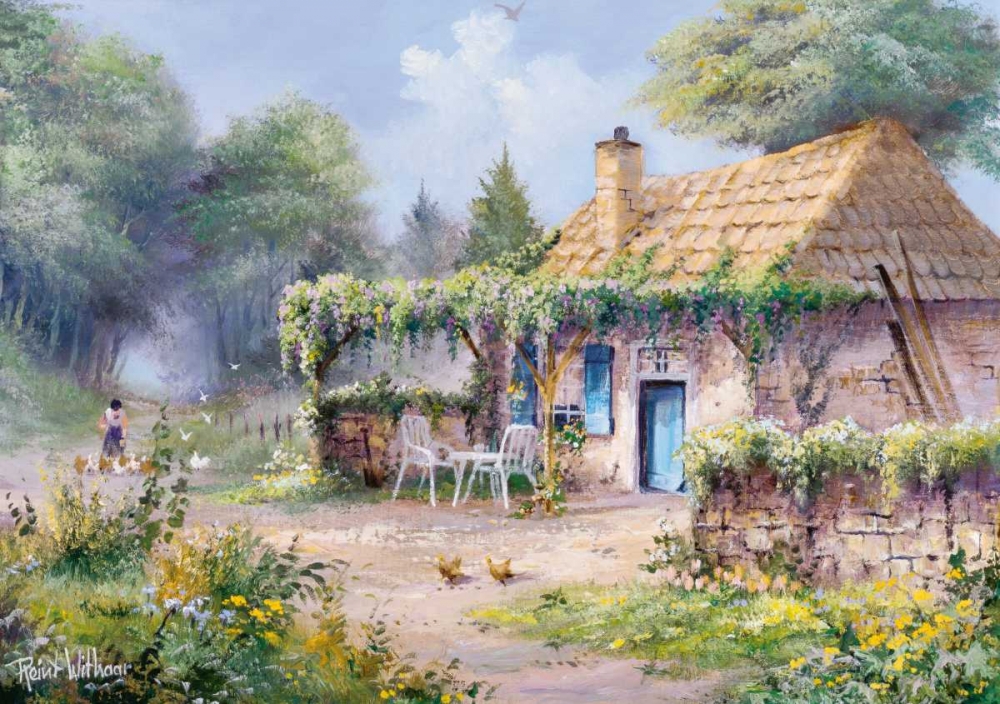 Blue door art print by Reint Withaar for $57.95 CAD
