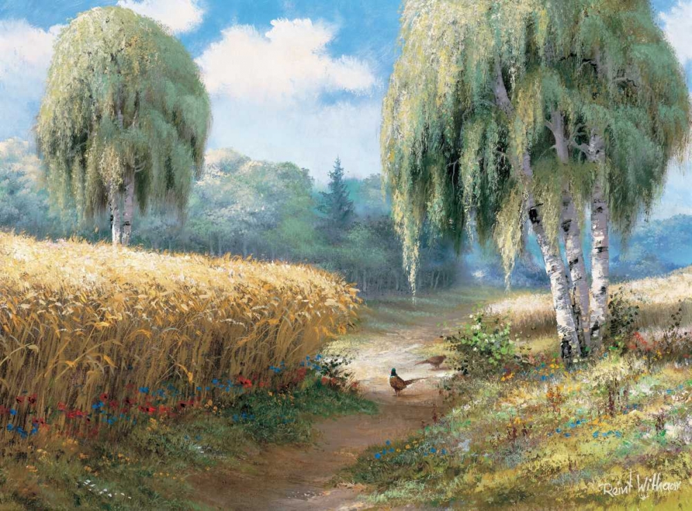 Pheasants art print by Reint Withaar for $57.95 CAD