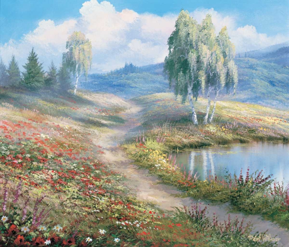 The lake art print by Reint Withaar for $57.95 CAD
