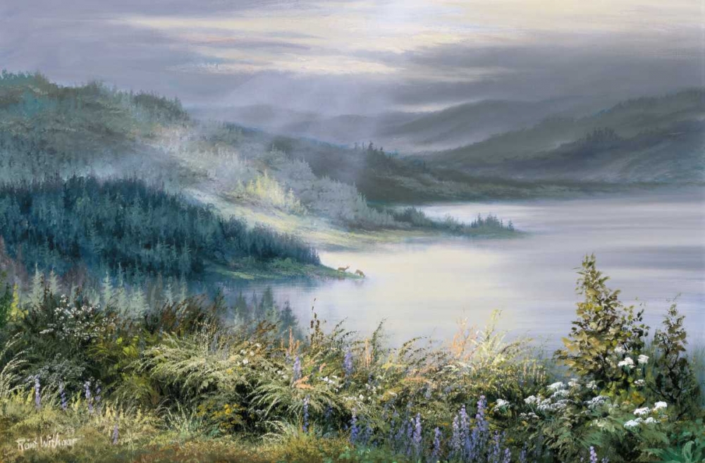 Night is falling art print by Reint Withaar for $57.95 CAD