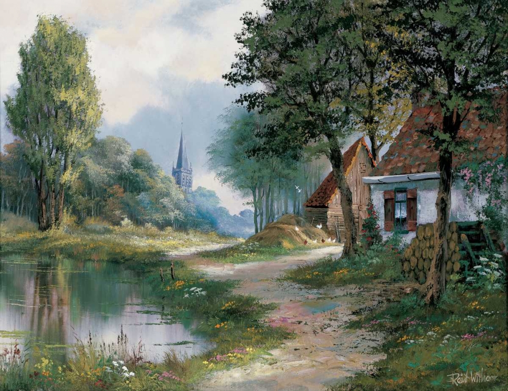 Path of peace art print by Reint Withaar for $57.95 CAD