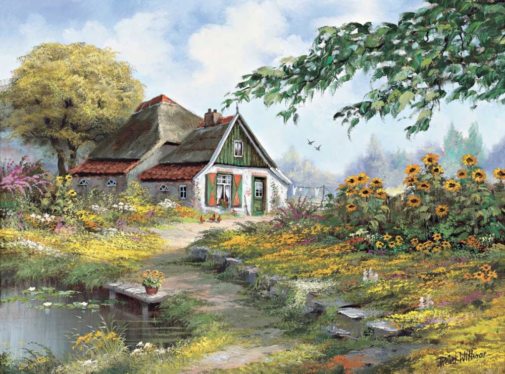 Charming farmhouse art print by Reint Withaar for $57.95 CAD