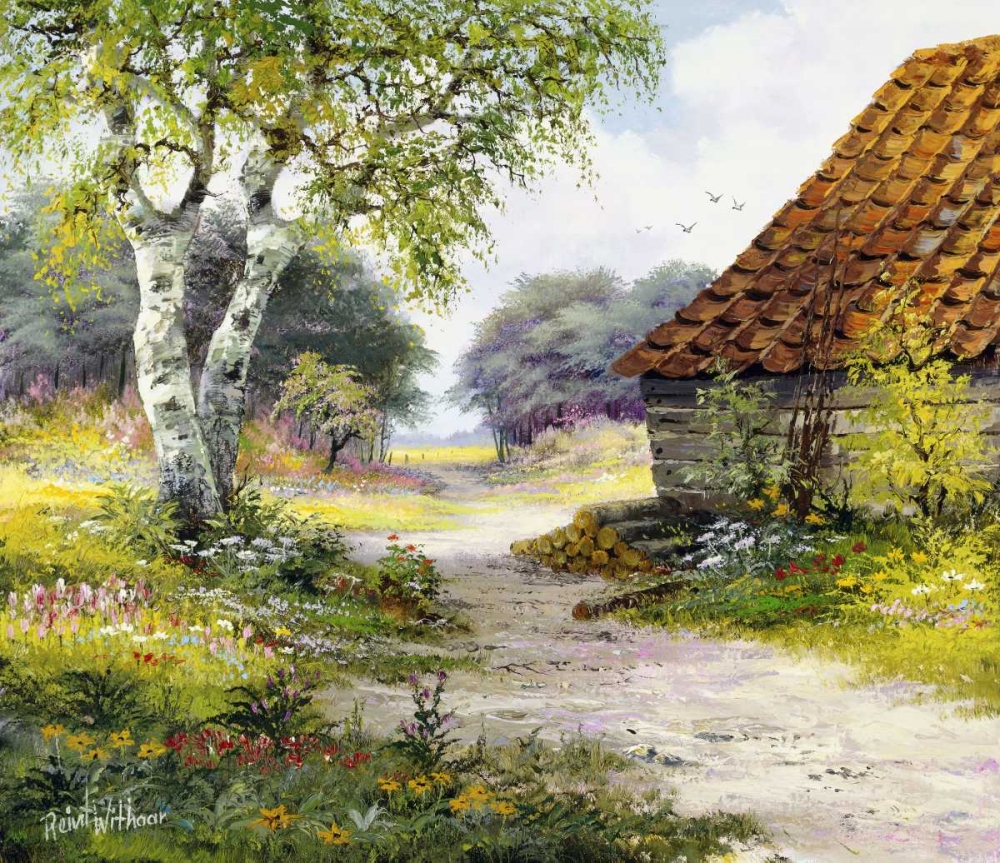 Path art print by Reint Withaar for $57.95 CAD