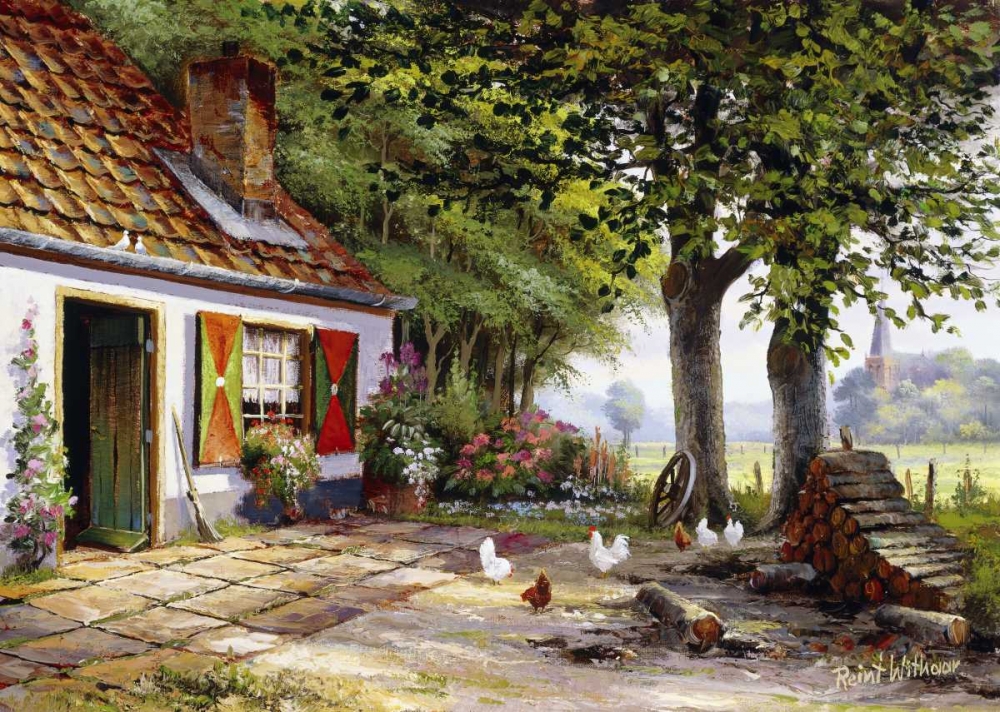Farmhouse II art print by Reint Withaar for $57.95 CAD