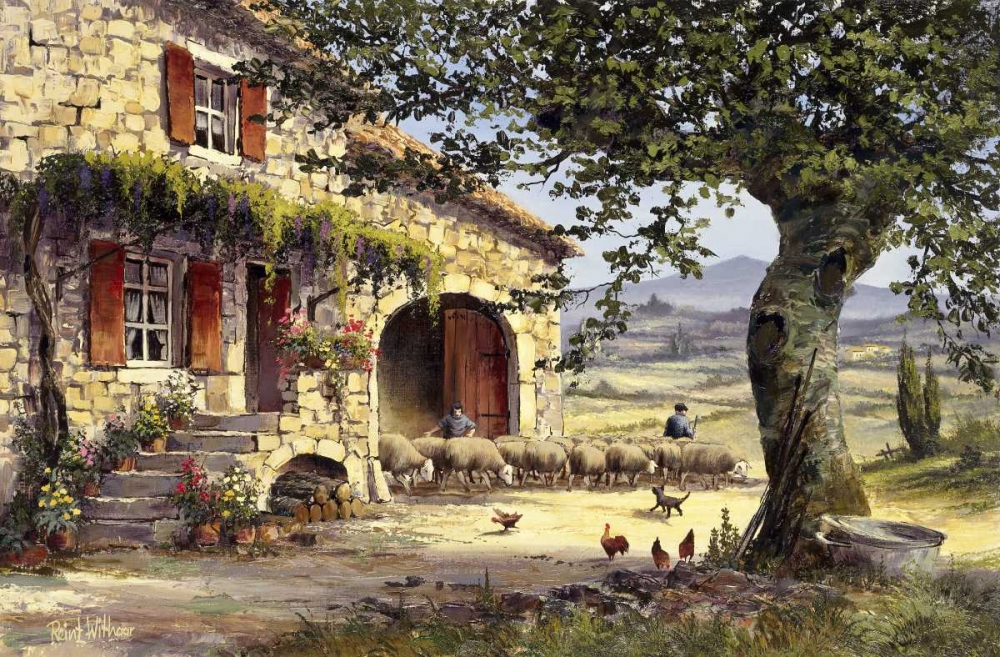 Farmhouse II art print by Reint Withaar for $57.95 CAD