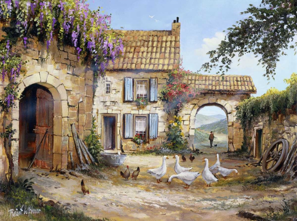 Peacefull II art print by Reint Withaar for $57.95 CAD