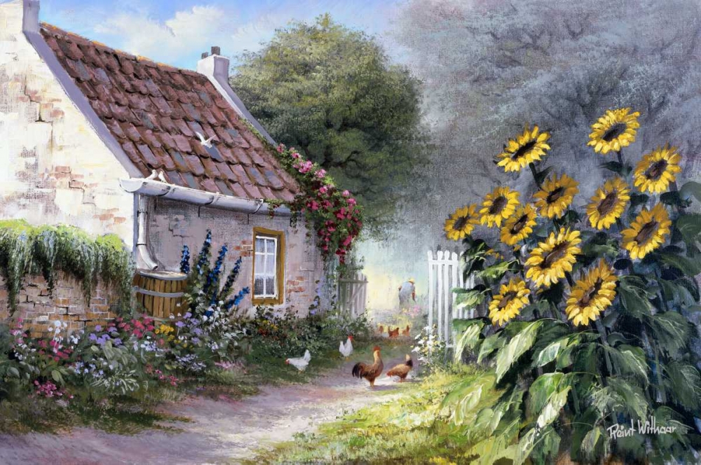 Sunflower art print by Reint Withaar for $57.95 CAD
