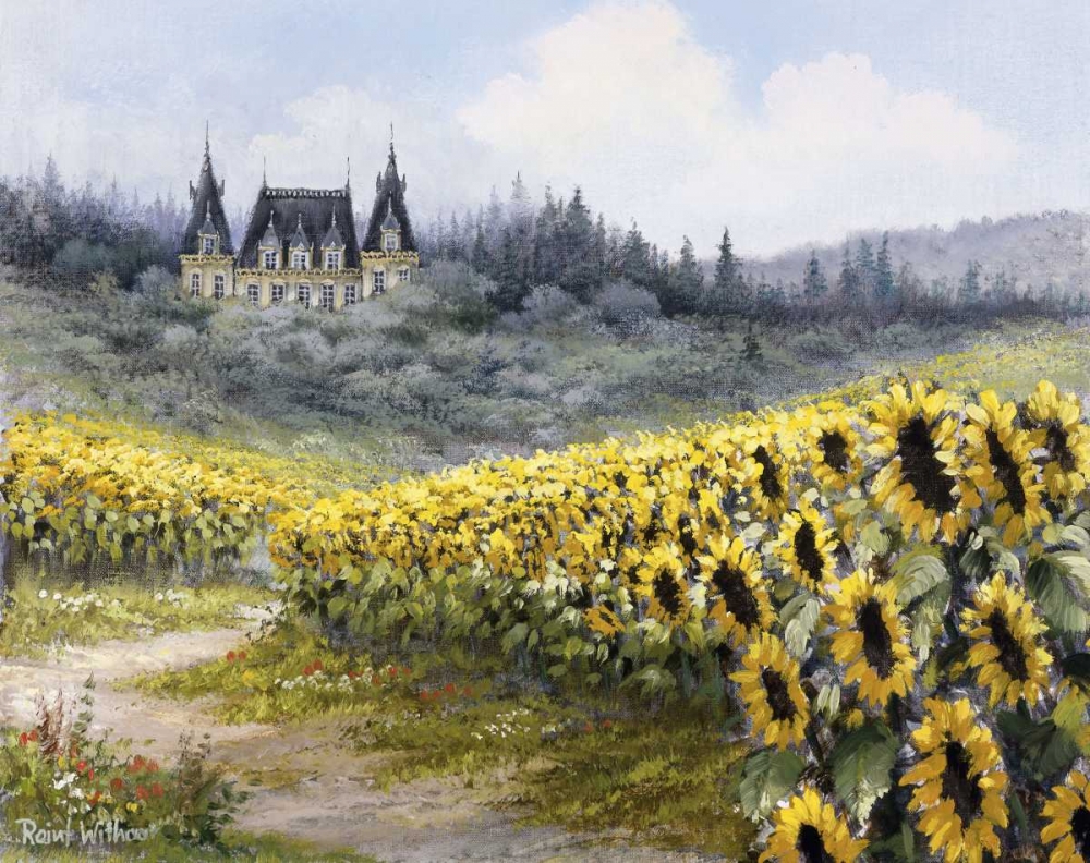 Sunflowers art print by Reint Withaar for $57.95 CAD