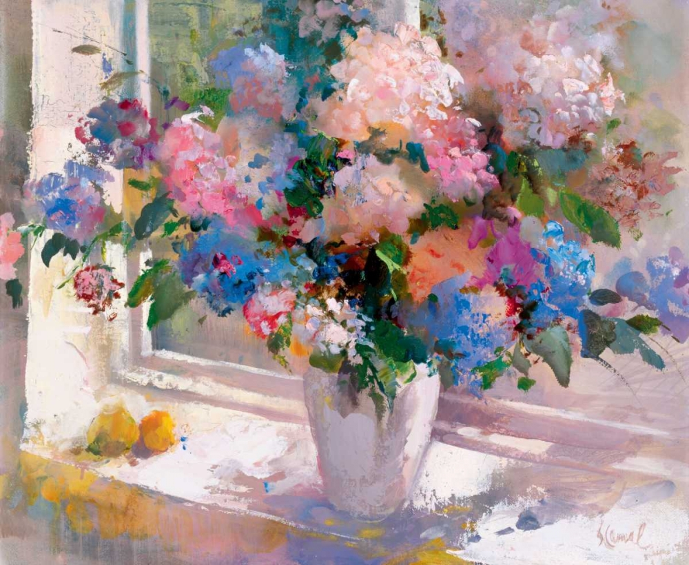 Hydrangea art print by Stefanie Camel for $57.95 CAD