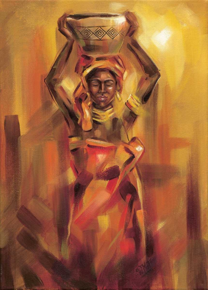 Watercarrier I art print by Wendy Fields for $57.95 CAD
