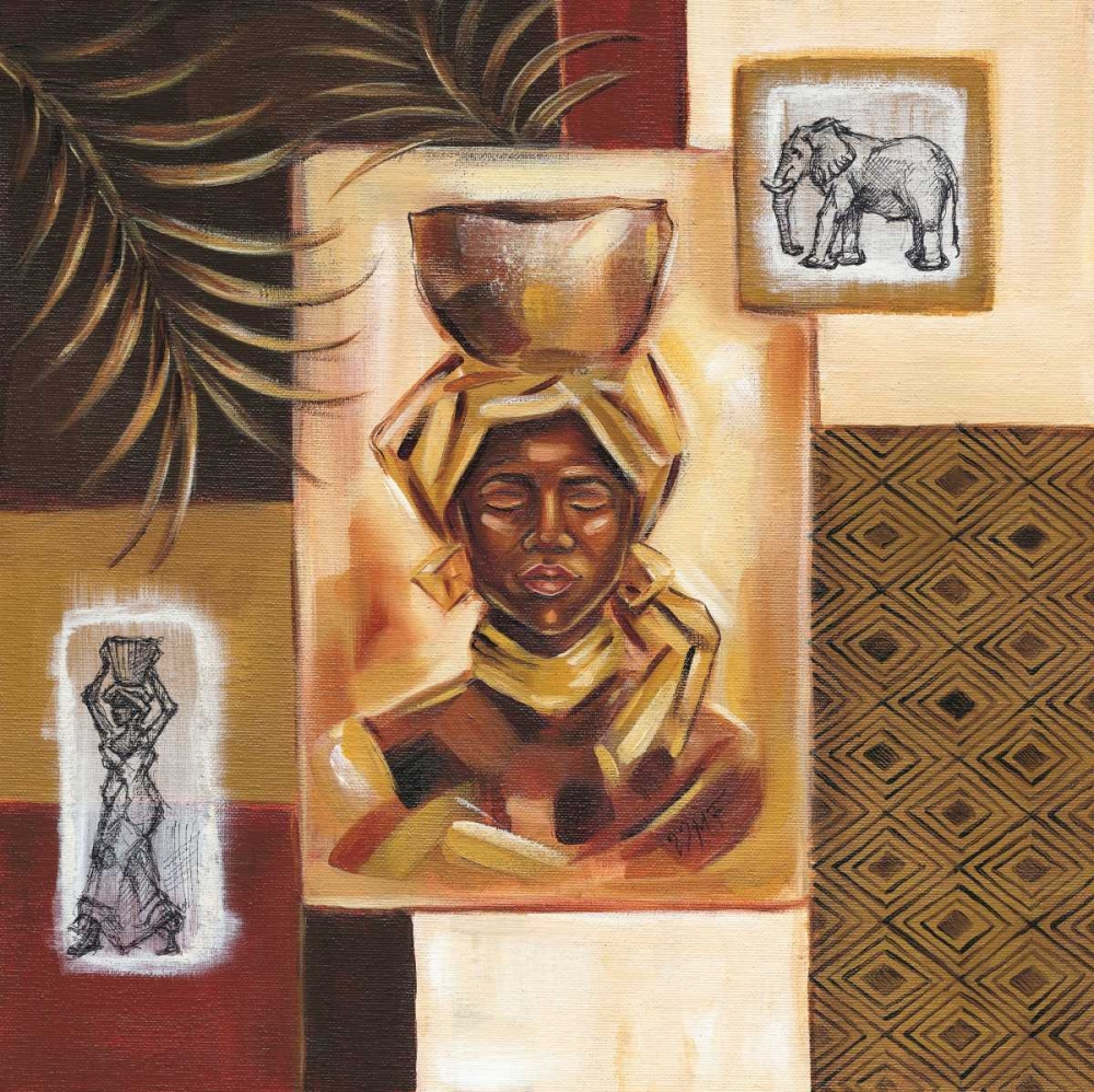 Out of Africa I art print by Wendy Fields for $57.95 CAD