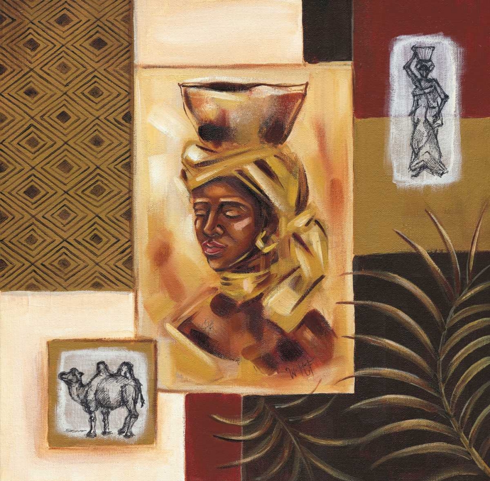 Out of Africa II art print by Wendy Fields for $57.95 CAD