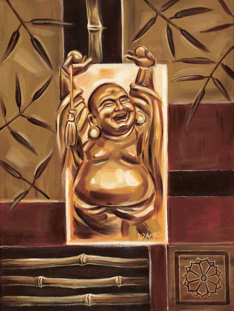 Buddha Sheering art print by Wendy Fields for $57.95 CAD