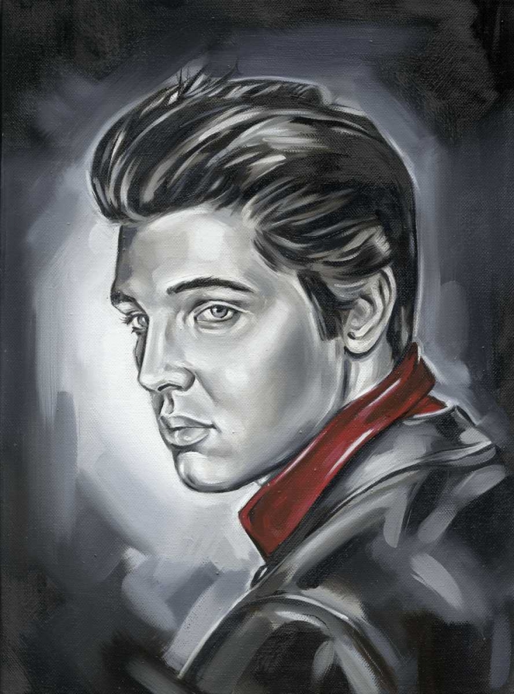 Elvis Presley art print by Wendy Fields for $57.95 CAD