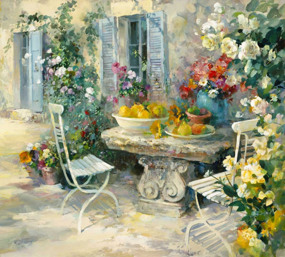 Ydillic garden art print by Willem Haenraets for $57.95 CAD