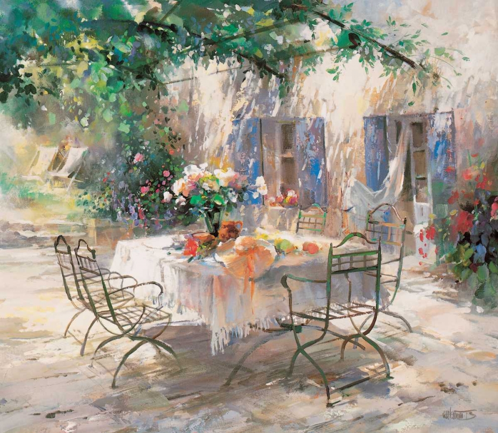 Shadow garden art print by Willem Haenraets for $57.95 CAD