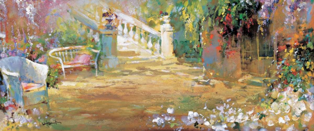 Romantic court art print by Willem Haenraets for $57.95 CAD