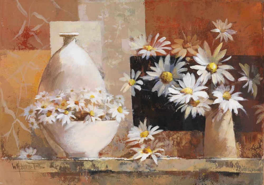 Vintage flowers II art print by Willem Haenraets for $57.95 CAD