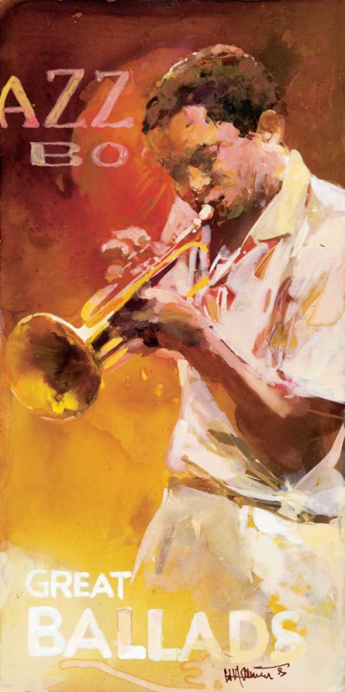 Jazz 1 art print by Willem Haenraets for $57.95 CAD