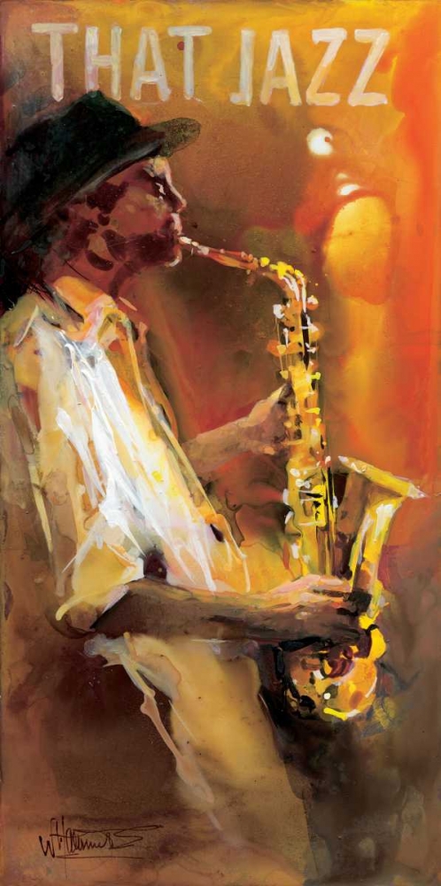 Jazz 4 art print by Willem Haenraets for $57.95 CAD