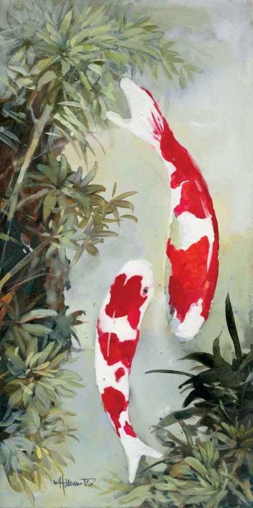 Koi 2 art print by Willem Haenraets for $57.95 CAD
