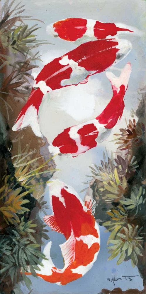 Koi 4 art print by Willem Haenraets for $57.95 CAD