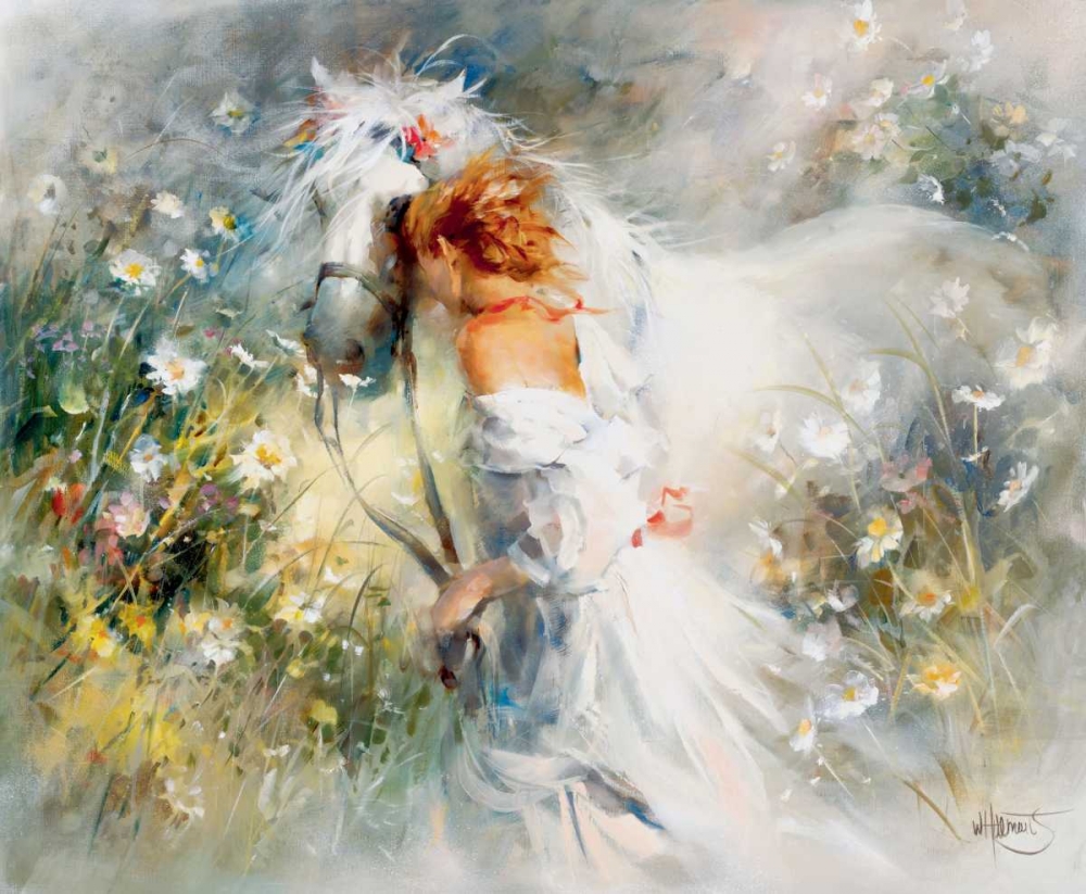 White dream art print by Willem Haenraets for $57.95 CAD