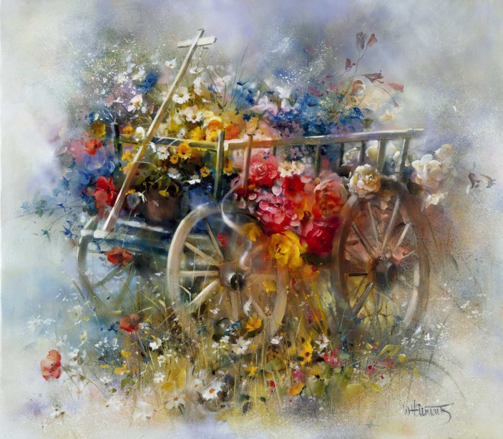 Flower barrow art print by Willem Haenraets for $57.95 CAD