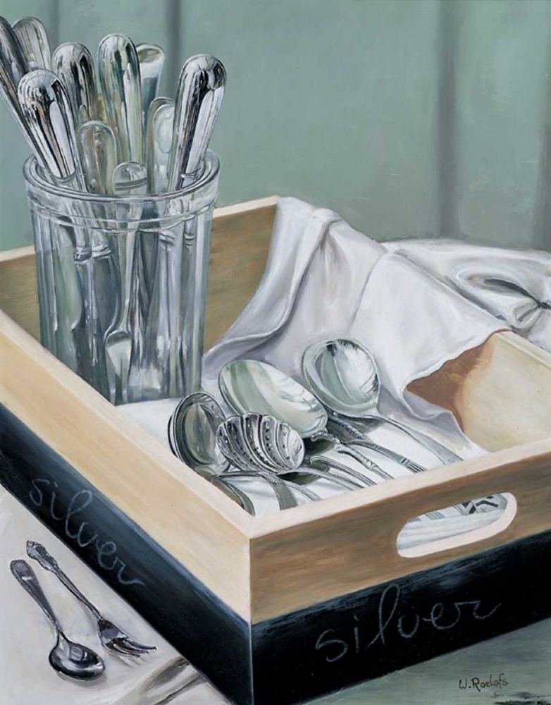 Silverware I art print by Wouter Roelofs for $57.95 CAD