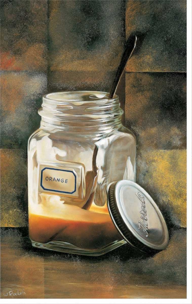 Orange art print by Wouter Roelofs for $57.95 CAD
