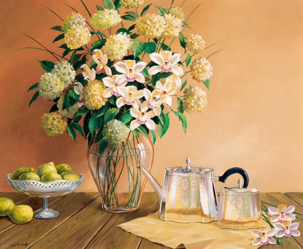 Afternoon tea art print by Wouter Roelofs for $57.95 CAD