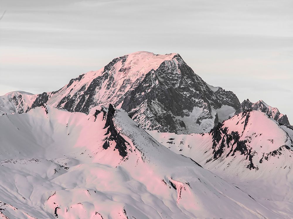 France, Snowcapped mountains, elevated view art print by Assaf Frank for $57.95 CAD