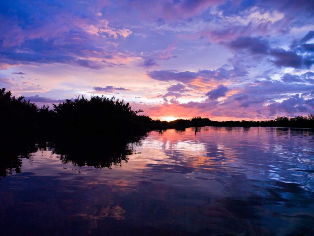 River at dusk, Malaysia, Kotakinabalu art print by Assaf Frank for $57.95 CAD