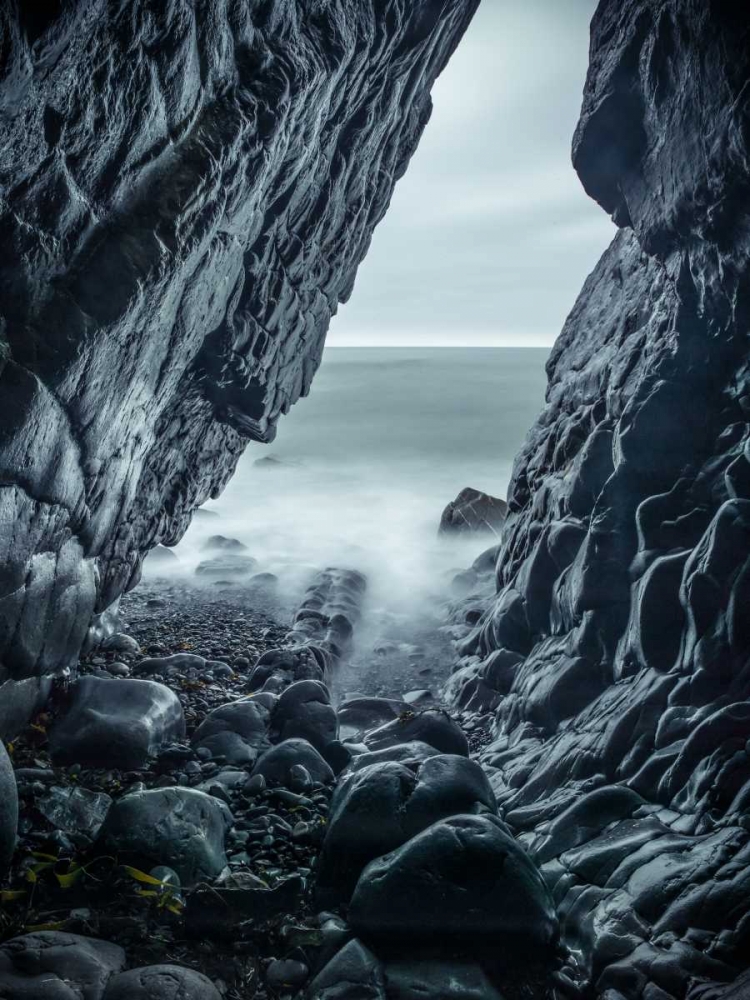 Rocky coastline of Duckpool art print by Assaf Frank for $57.95 CAD