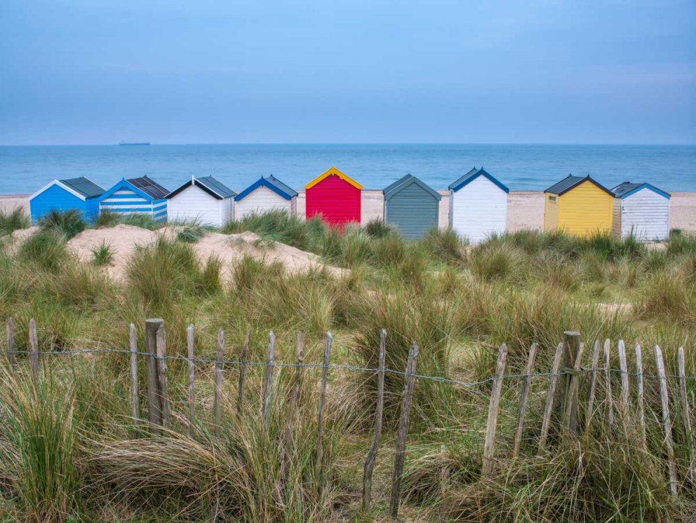 Beach hut window close-up art print by Assaf Frank for $57.95 CAD